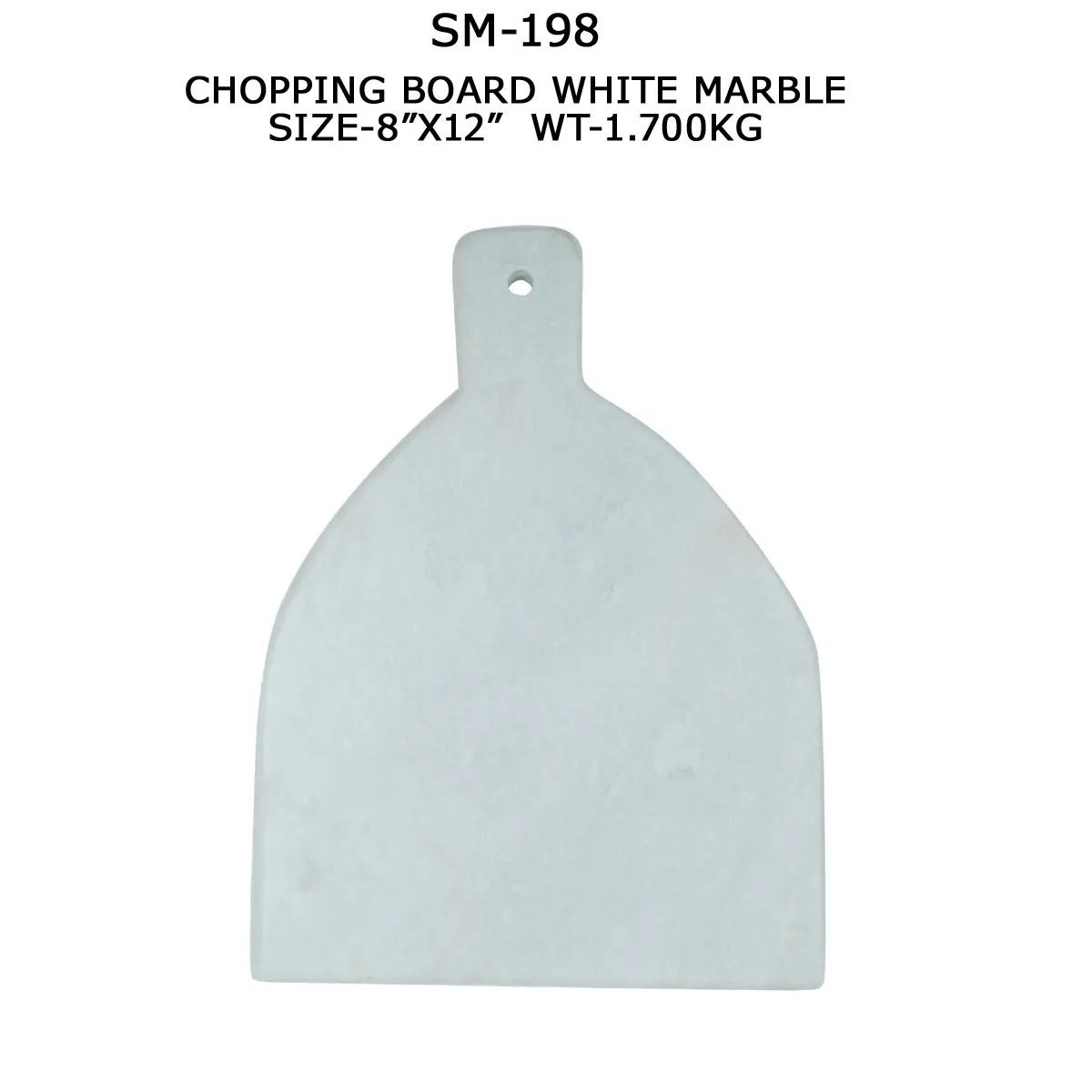 CHOPPING BOARD WHITE MARBLE